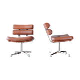 Pair of chairs - 1970 - Cognac