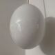 Lustre white opaline egg vintage Limburg