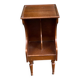 Vintage side table / Magazine rack end table
