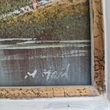 Tableau paysage signé M. Hail