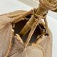 Mid-century modern Uchiwa style bamboo suspension