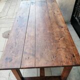 Old oak farm table