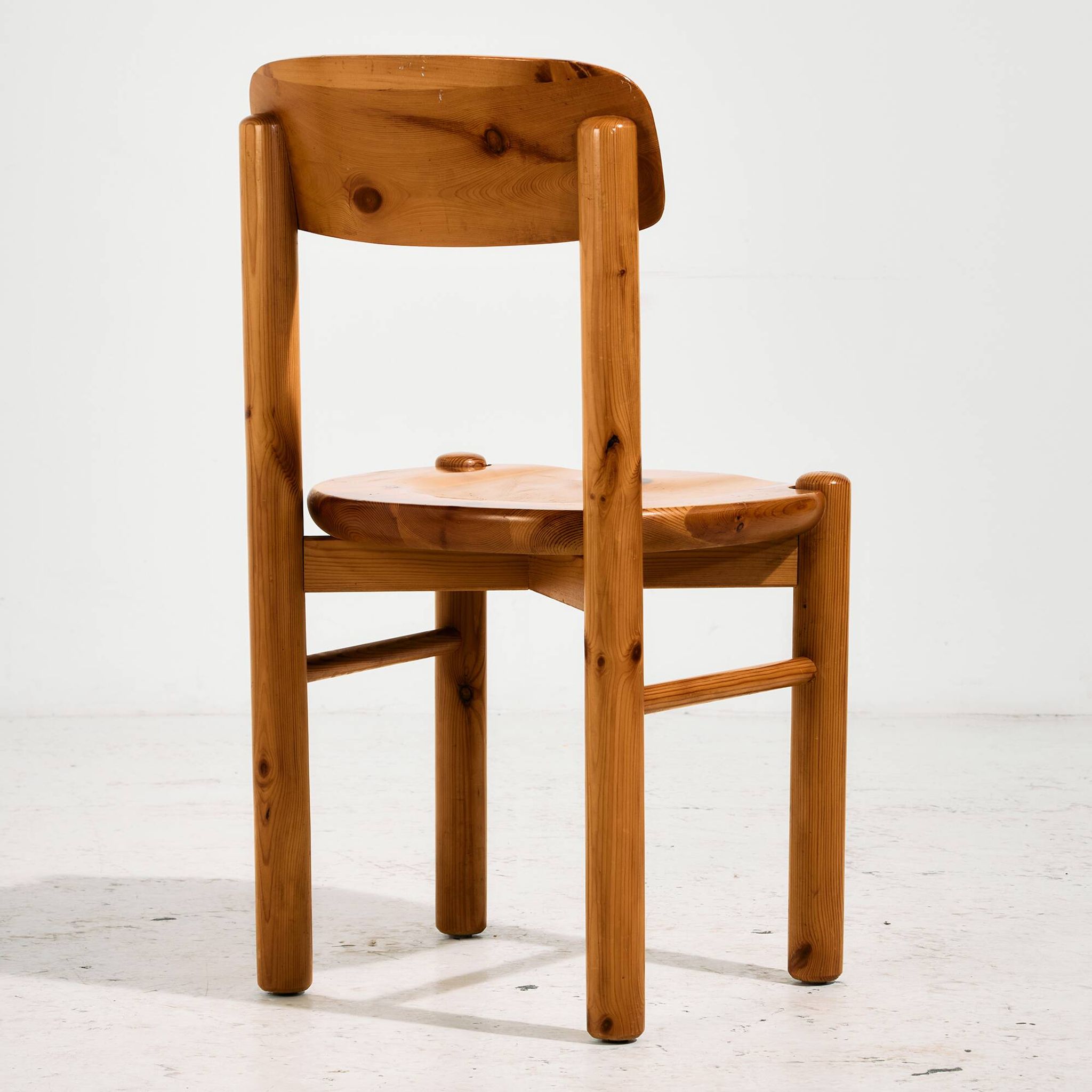 Pine dining chair by Rainer Daumiller for Hirtshals Savvaerk, set of 4