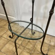 Serviteur de salle de bain en fer forgé