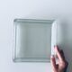Glass square catchall