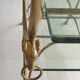 Hollywood Regency 1950s Freestanding Shelf