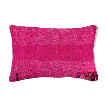 Housse de coussin kilim turque vintage faite à la main 40x60 cm