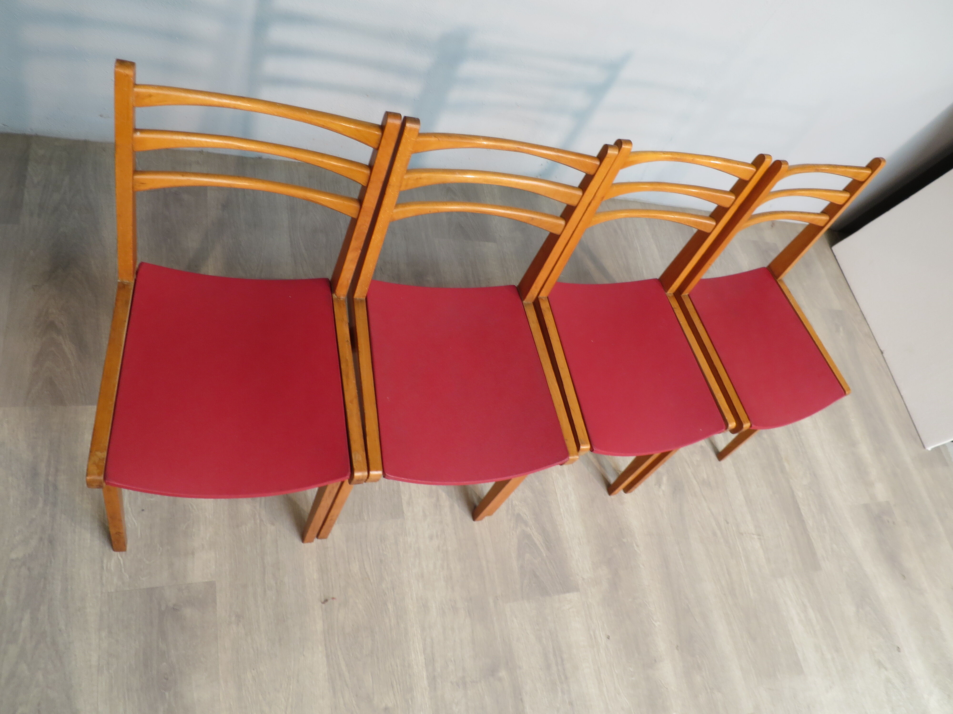 Set of 4 chairs 70