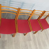 Set of 4 chairs 70