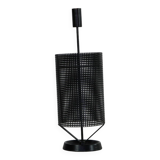Minimalistic dutch design perforated metal umbrella stand