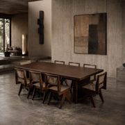 Pierre Jeanneret large library table PJ-TAT-08-A, Chandigarh, 1955-1956