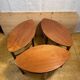 Mid century retro vintage teak trinity coffee table by nathan 1960