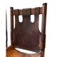 Deux chaises en cuir des années 1970