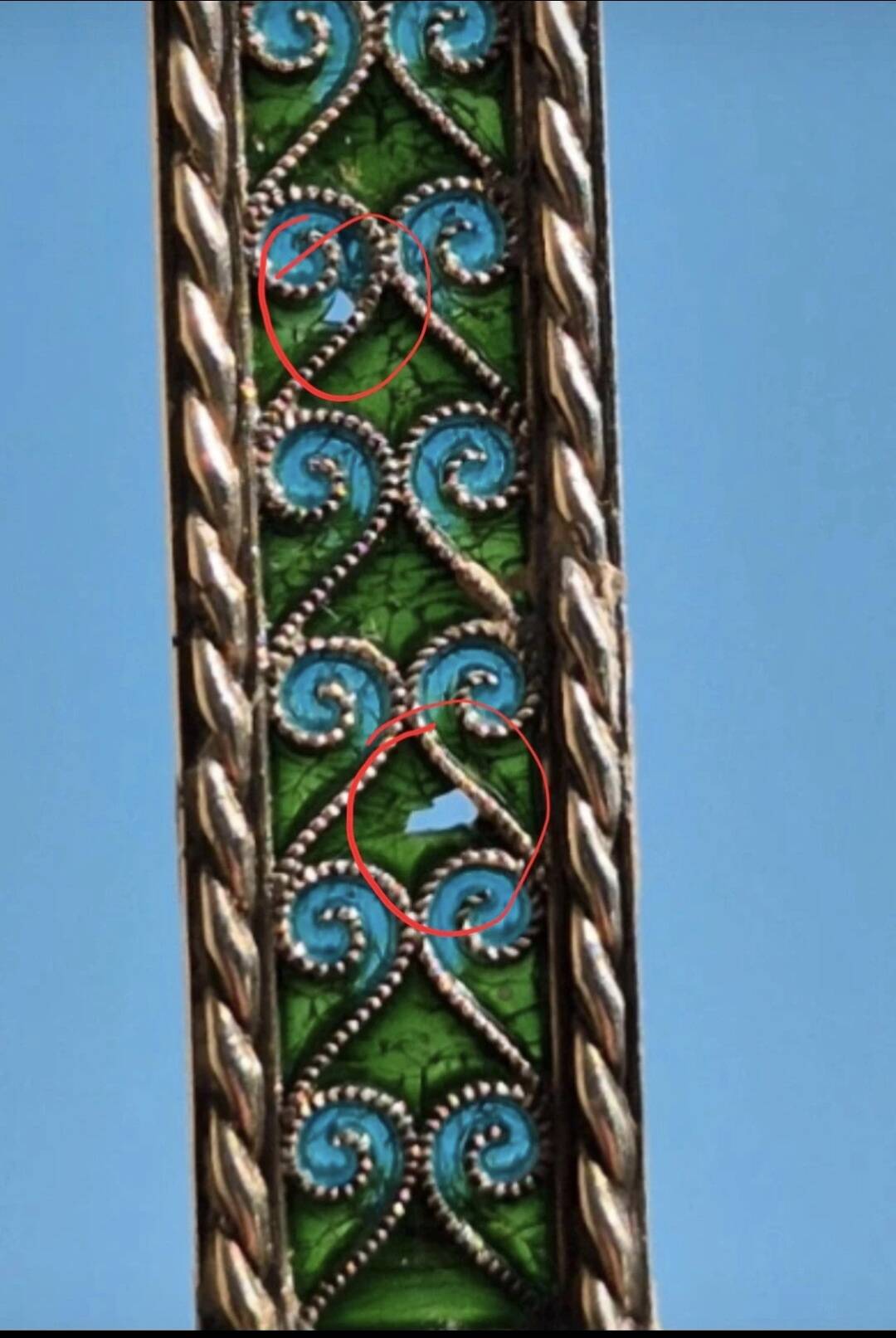 Iconic Antique Jacob Tostrup 950 Silver and Plique-a-jour Enamel Spoon