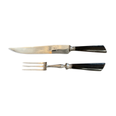 Service cutlery.silver metal