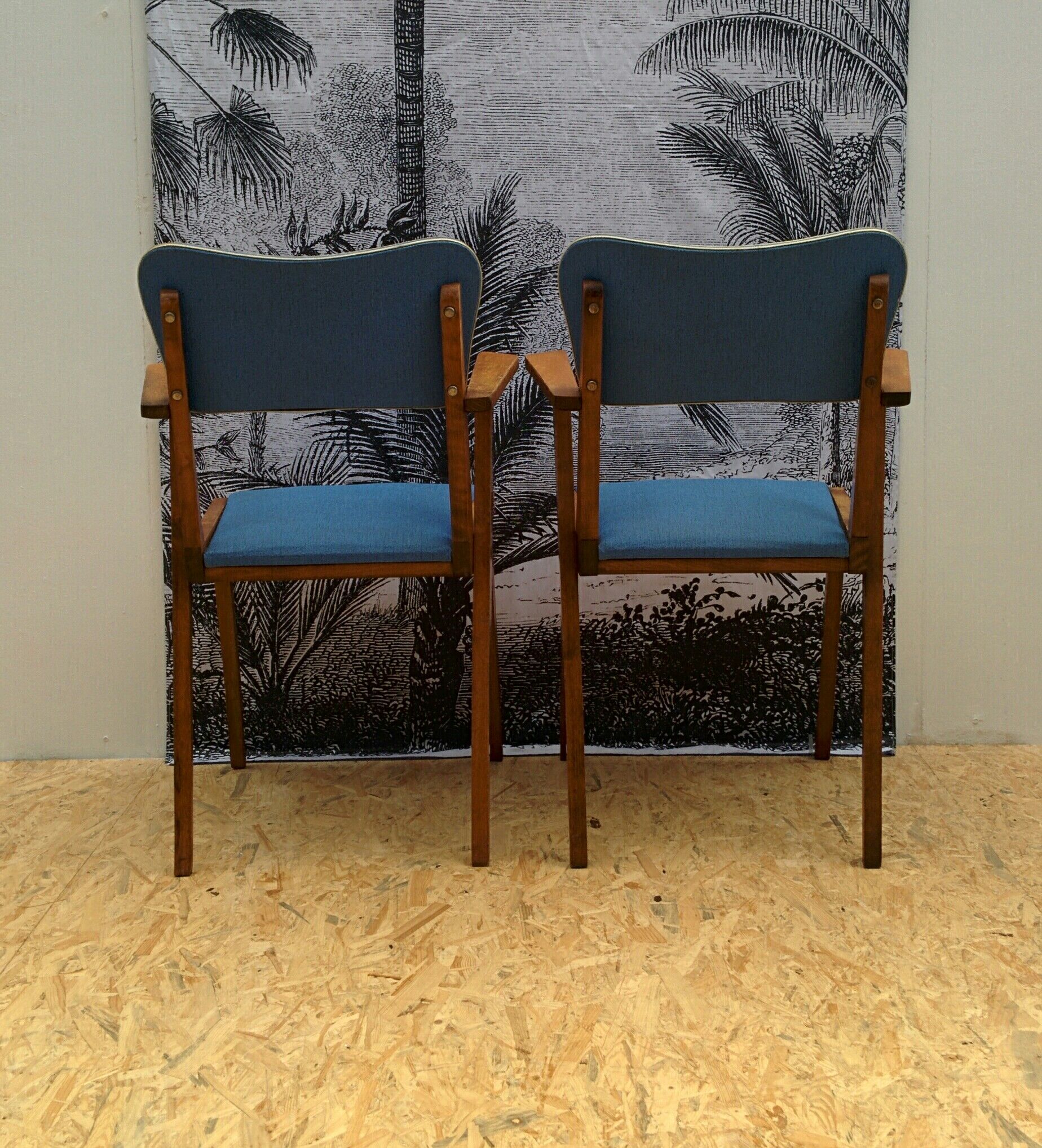 Duo de chaises vintage