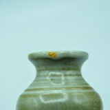 Vase grés signé à identifier collection design contemporain