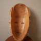 Carved wooden mask African art tribal ethnic decoration
