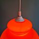 Suspension Space Age in opaline orange, 1960s-70s