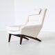 Fauteuil lounge Folke Ohlsson modèle 4410 Fritz Hansen Danemark 1960
