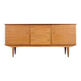 Buffet Alfred Cox en noyer, style Midcentury.