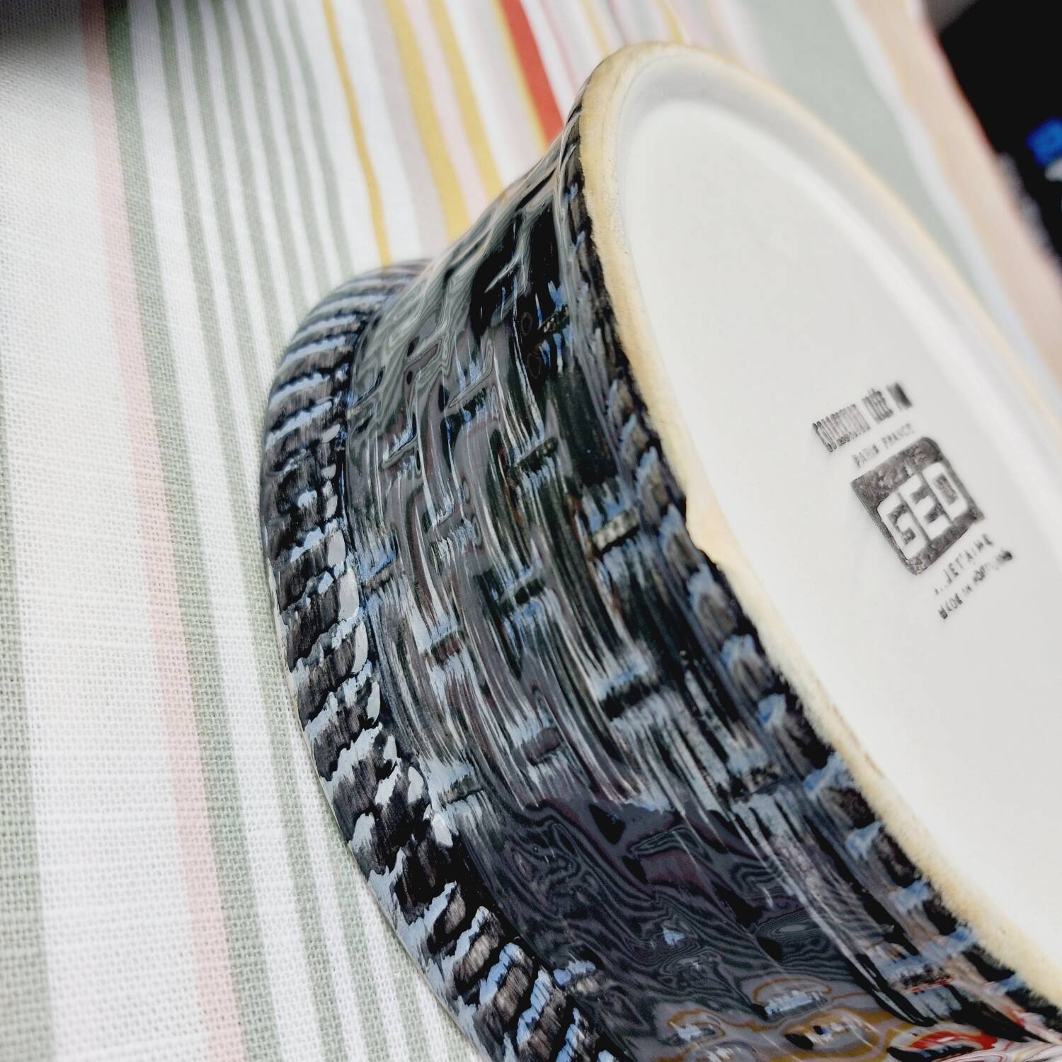 Ceramic turkey terrine