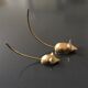 Paire de 2 souris en laiton