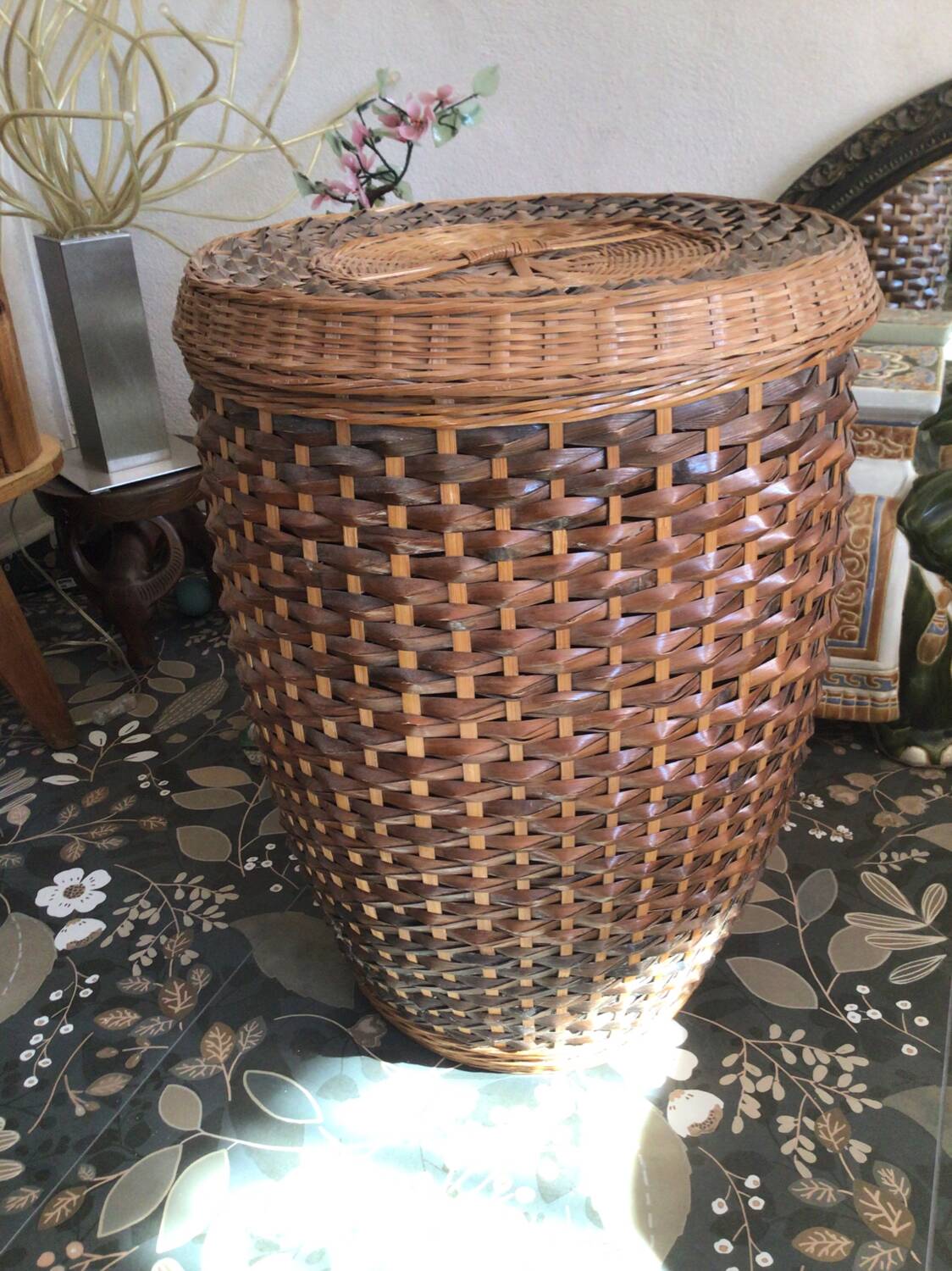Large woven basket