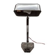 French Fare Art Deco Desk Lamp Chrome, 1930s