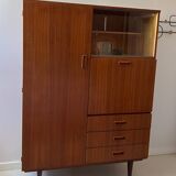 Secretary cabinet from the 60s vintage Scandinavian style