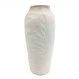Vase in matt white porcelain, Hutschenreuther 60