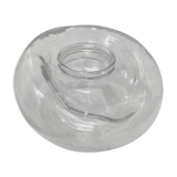 Bocal ancien en verre déformé