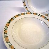 6 antique Villeroy & Boch soup plates in good condition