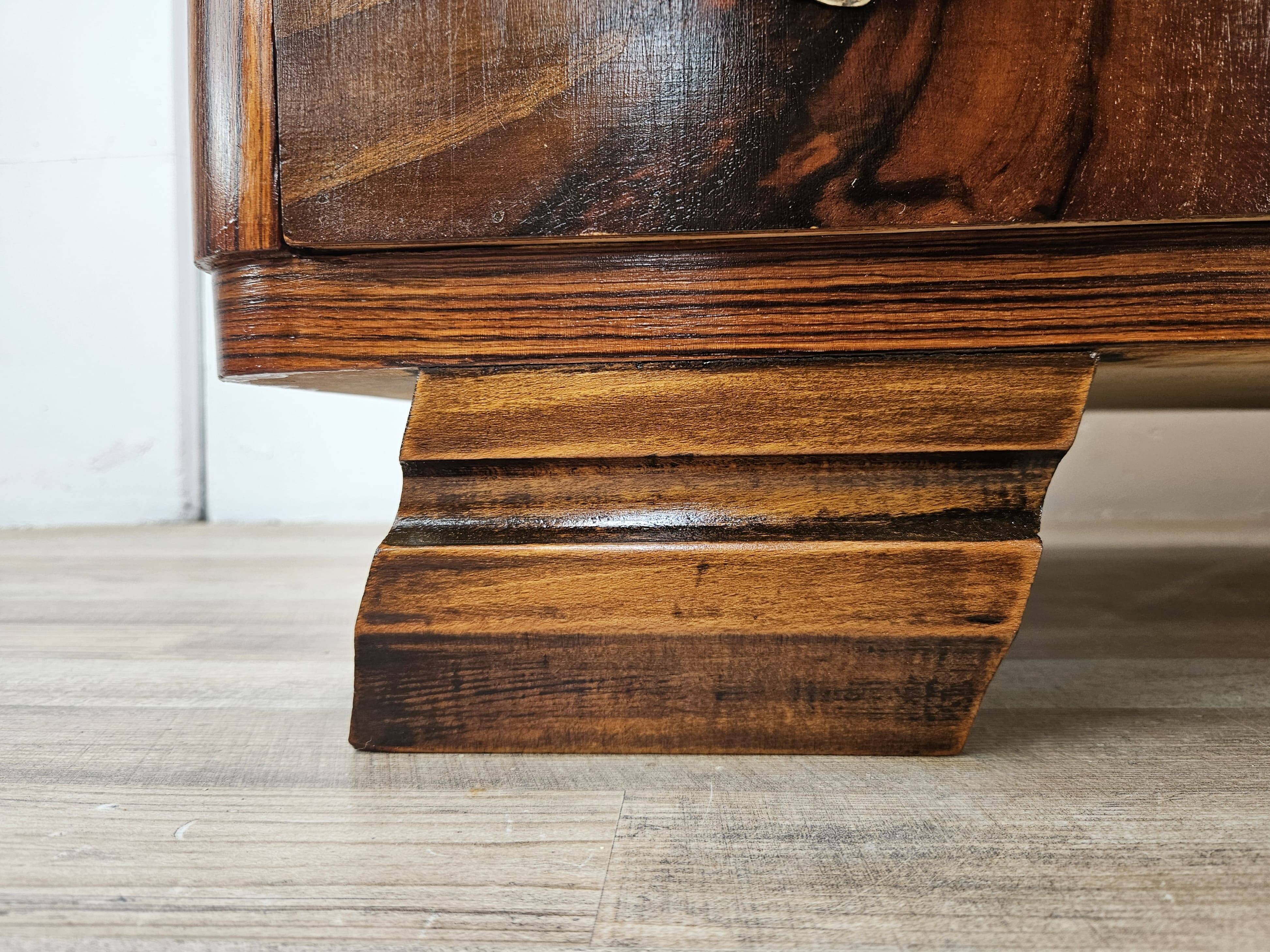 Commode Art Déco en bruyère, 1930-1940