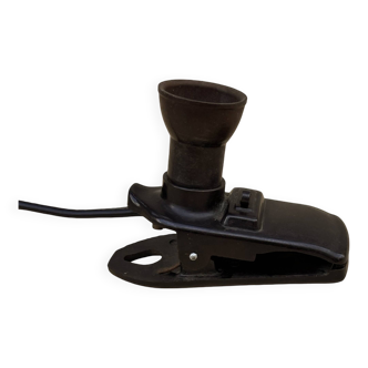 Clip-on, Bakelite night lamp, Germany, 1930s.