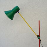 80s metal lamppost Memphis style