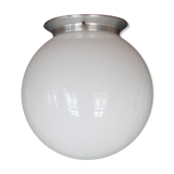Wall light globe ball glass opaline white diameter 25 cm