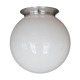 Wall light globe ball glass opaline white diameter 25 cm