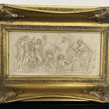 Marble bas-relief, Barbedienne Fondeur, Paris 1859