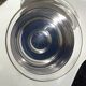 Coupe art déco métal argenté et verre taillé
