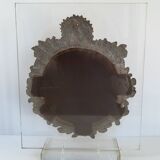 Antique mirror on plexiglass base