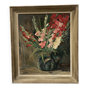 Huile sur isorel ''le