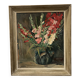 Oil on isorel "the bouquet of gladioli" signed p. arata 20th century