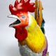Limoges, large artistic porcelain rooster