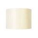 Plain chintz ivory oval lampshade H30 L35x25
