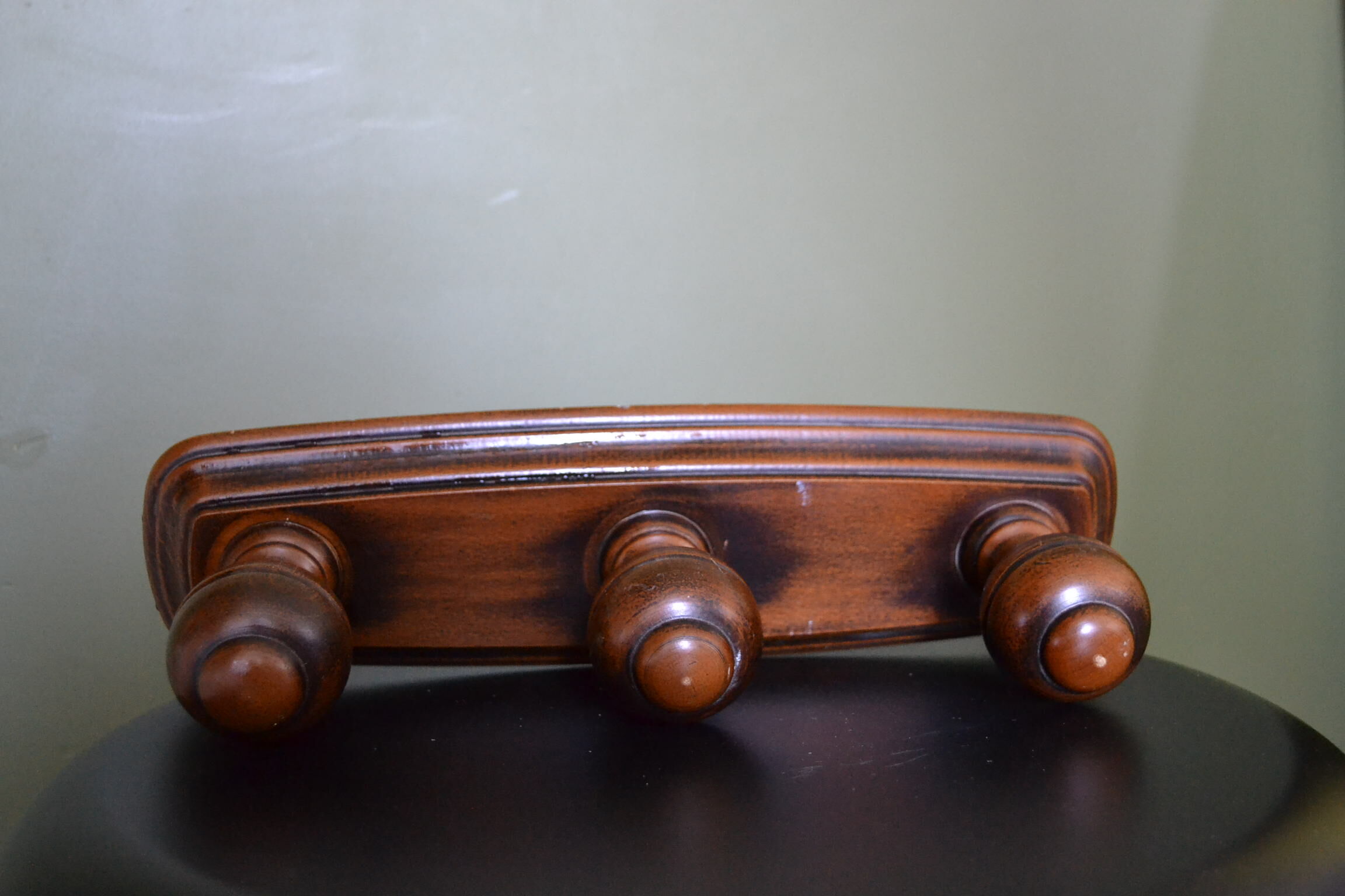 Porte manteaux 3 patères bois