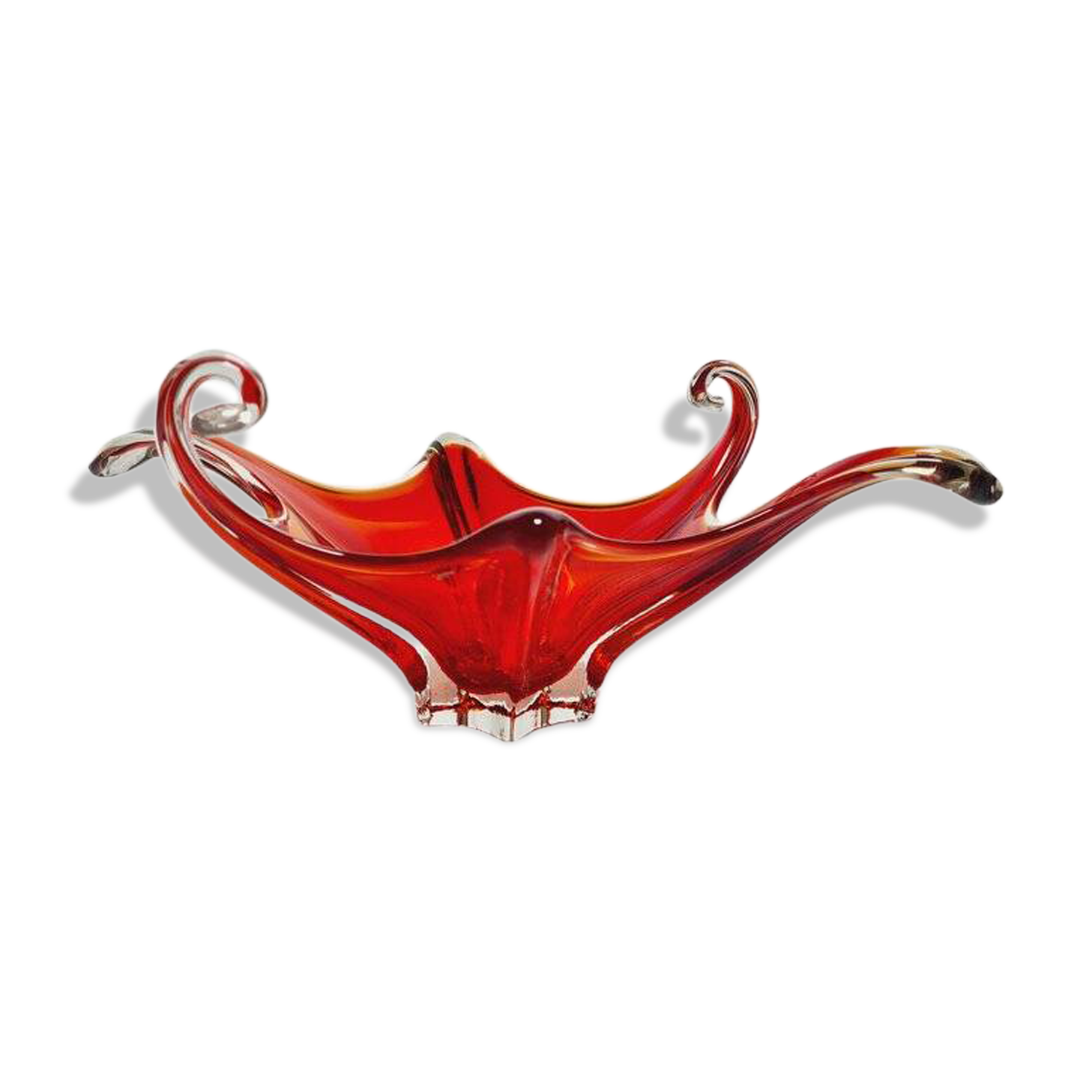 Decorative bowl by Murano Mandruzzato, Italy, 1950s