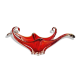 Bol décoratif par Murano Mandruzzato, Italie, années 1950