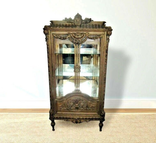 Louis XV style display cabinet