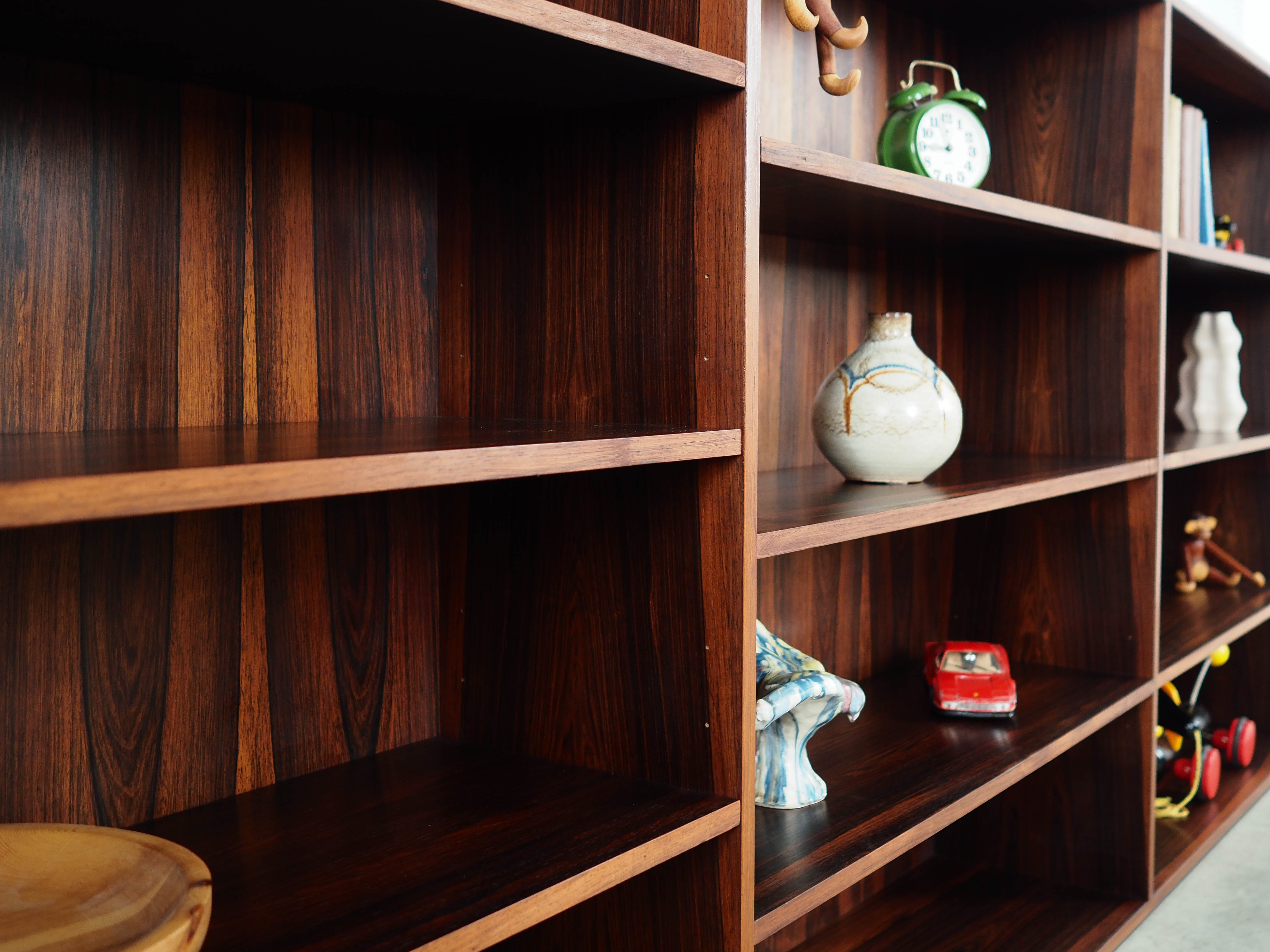Rosewood bookcase, Danish design, 1970s, made in Denmark